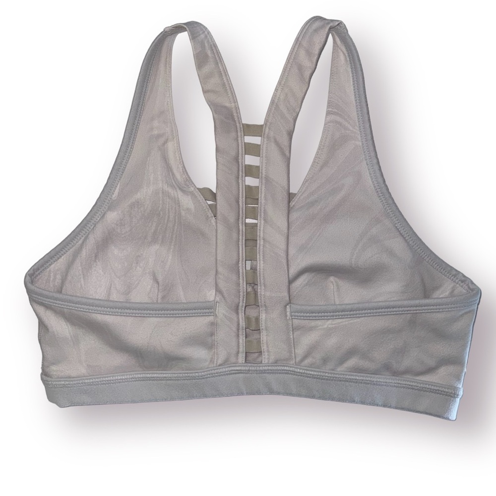 🛍️SALE🛍️ Abercrombie & Fitch Light Gray Sports Bra & Mesh Detail Leggings (2PCs) - Picture 7 of 11